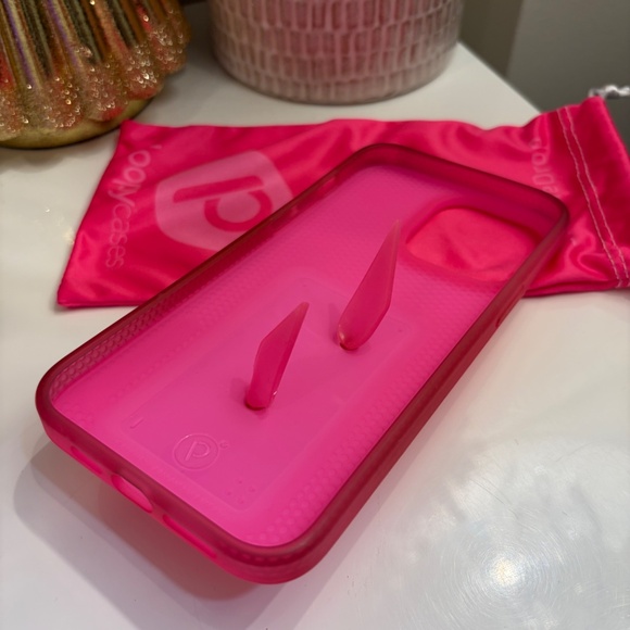 Loopy Hot Pink iPhone 14 Pro Max Case - Picture 2 of 2
